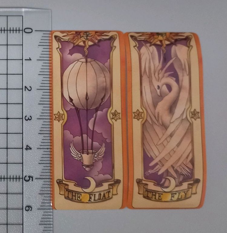 카드캡터체리 아크릴스티커 네장 + 마스킹테이프 + 미니스티커 이미지