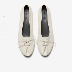 레이스업 플랫슈즈