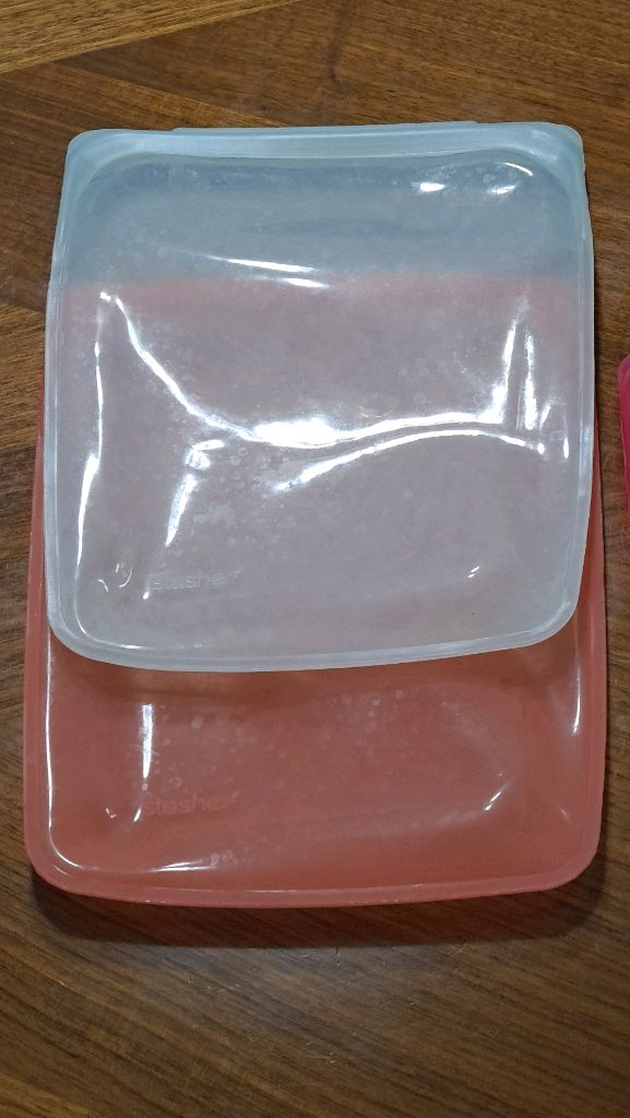 스타셔 실리콘 파우치 지퍼백 5개 이미지