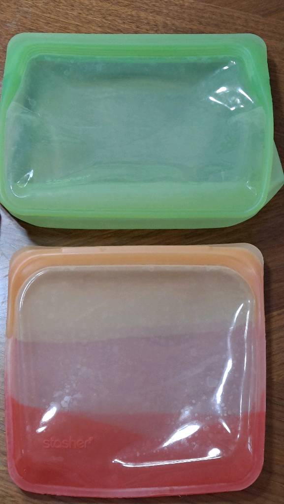 스타셔 실리콘 파우치 지퍼백 5개 이미지