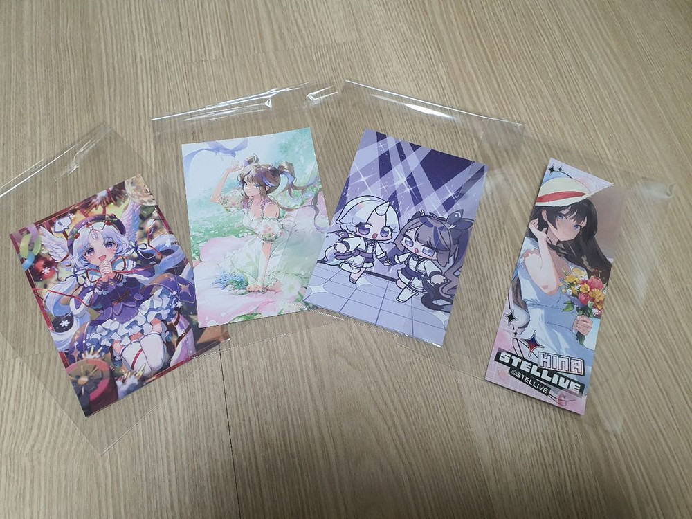 2024 시라유키 히나 생일 아크릴 패널 외 스텔라이브 특전(개별O)--1