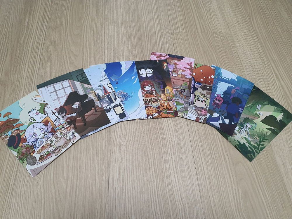 2024 시라유키 히나 생일 아크릴 패널 외 스텔라이브 특전(개별O)--2