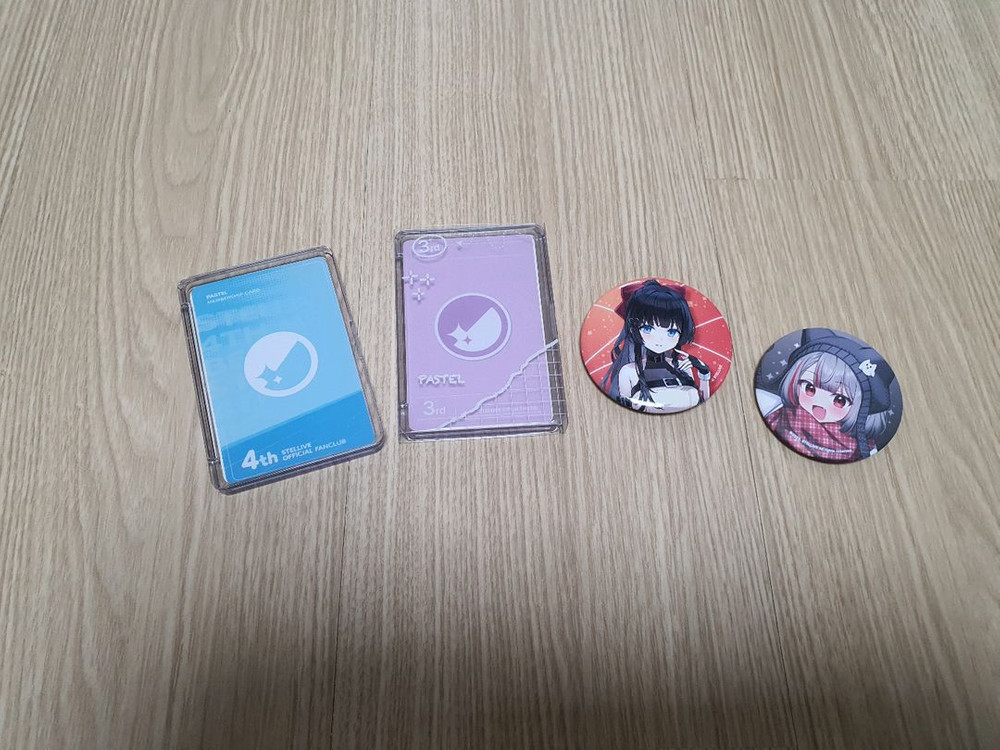 2024 시라유키 히나 생일 아크릴 패널 외 스텔라이브 특전(개별O)--4