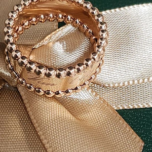 18k 로즈골드 반지