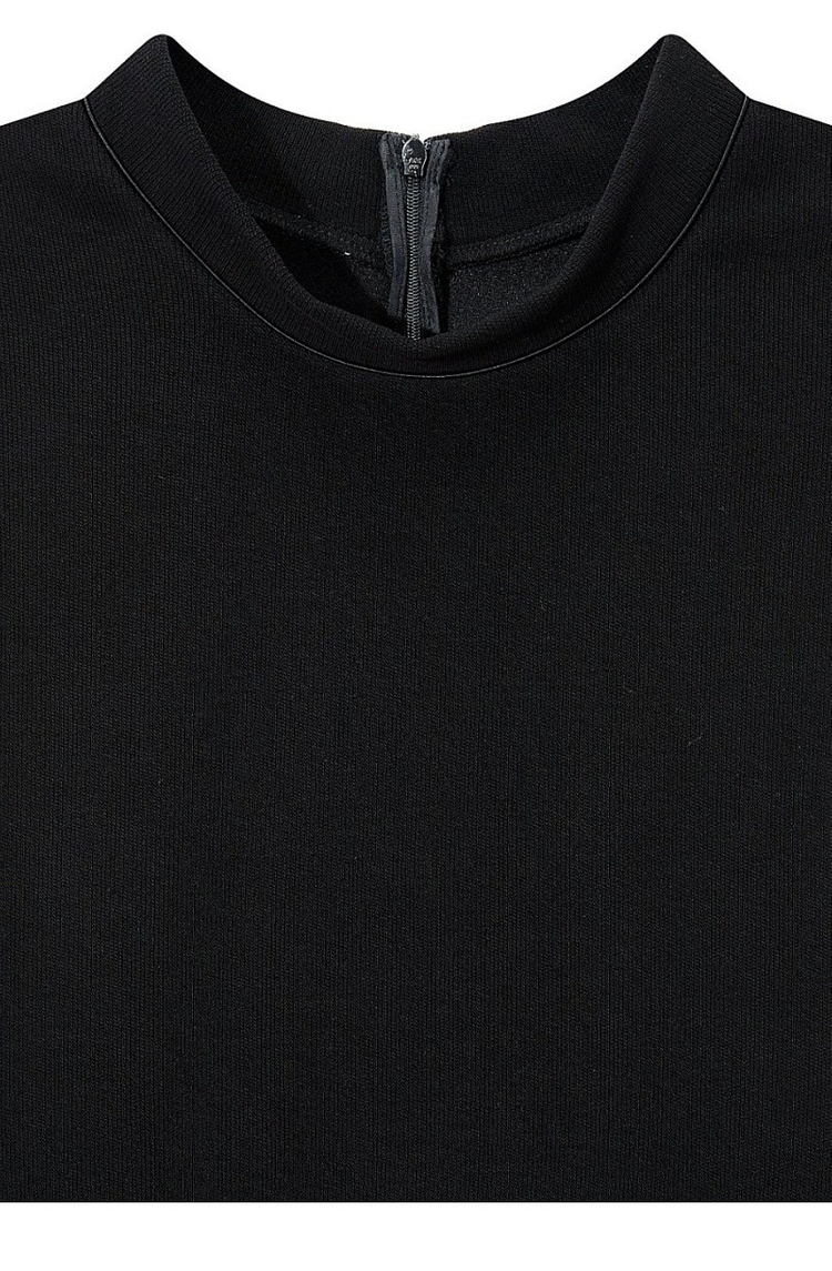 [새상품]보브(VOV) 숏슬리브 하이넥 배색 원피스 백화점신상 가격인하 (모델입은거보다 실물이 예쁜 원피스)--6