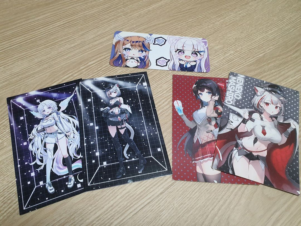 2024 시라유키 히나 생일 아크릴 패널 외 스텔라이브 특전(개별O)--5