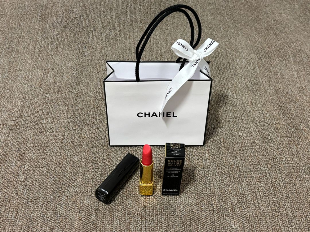 샤넬 루쥬 알뤼르 벨벳 43 (라 파보리트)립스틱 온라인 품절상품 이미지