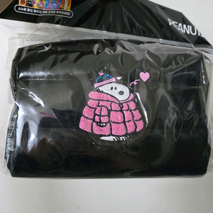 CU 스누피 패딩 파우치 발렌타인 씨유 이미지