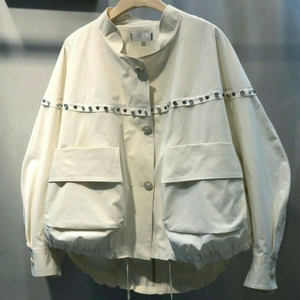 크리스탈 드로우 스트링 점퍼