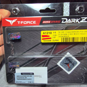 T-FORCE DDR4 3600 CL18 DARK-Z 16G X 2 (총 32기가)