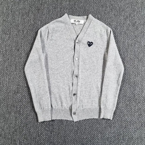 꼼데가르송 블랙 와펜 가디건