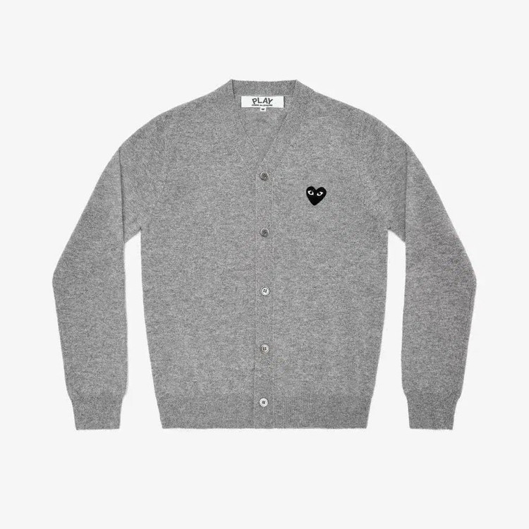 꼼데가르송 블랙 와펜 가디건--3