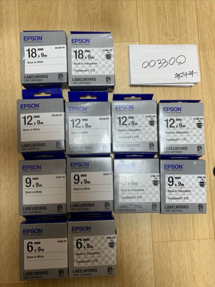 앱손 라벨기 미개봉(LW-K740WH)+라벨지 이미지