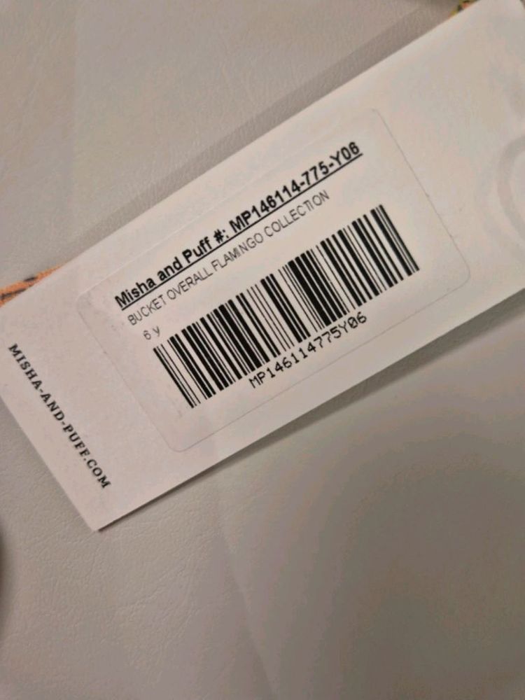 미샤앤퍼프 6y 오버롤 이미지