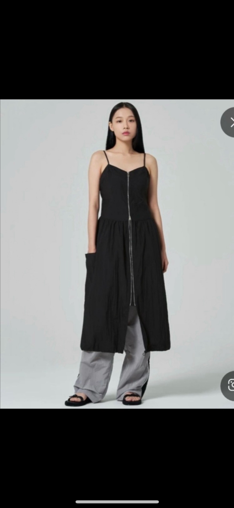 롱 레이어드 원피스 뷔스티에 원피스 S 이미지