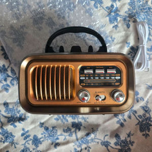 앤틱 무선 라디오 블루투스스피커