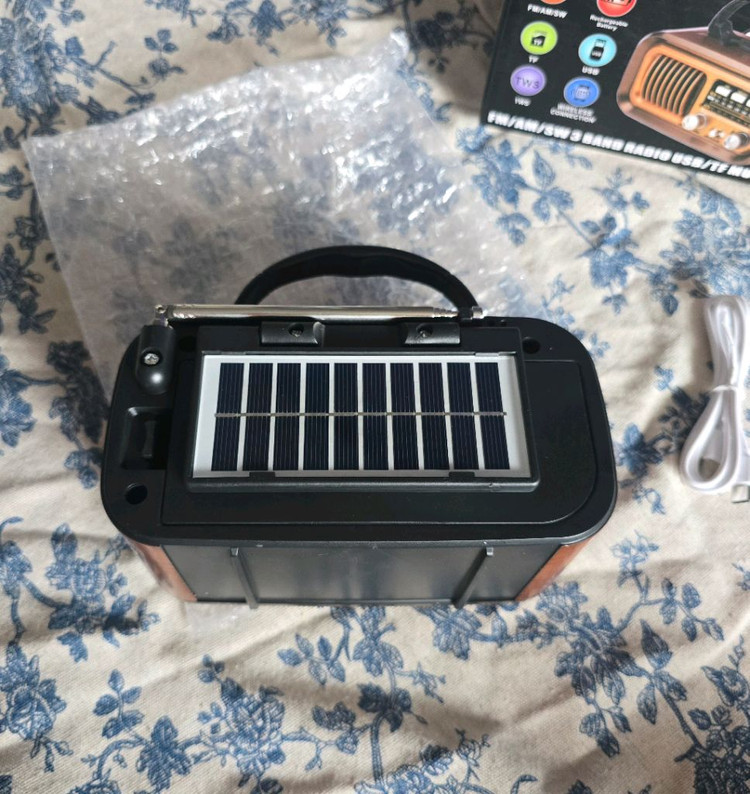 앤틱 무선 라디오 블루투스스피커--3