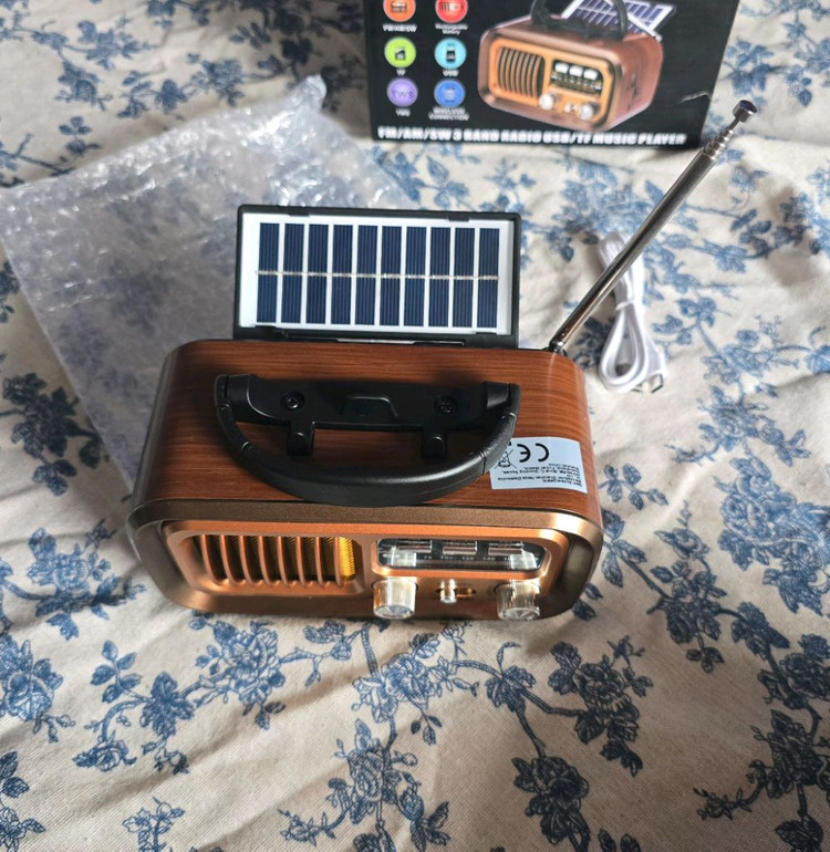 앤틱 무선 라디오 블루투스스피커--4