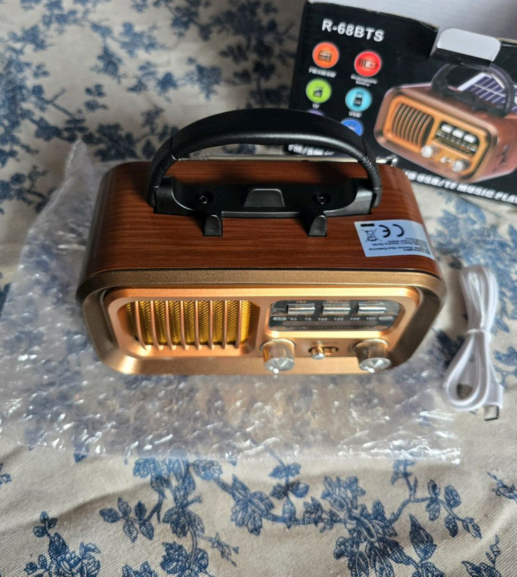 앤틱 무선 라디오 블루투스스피커--6