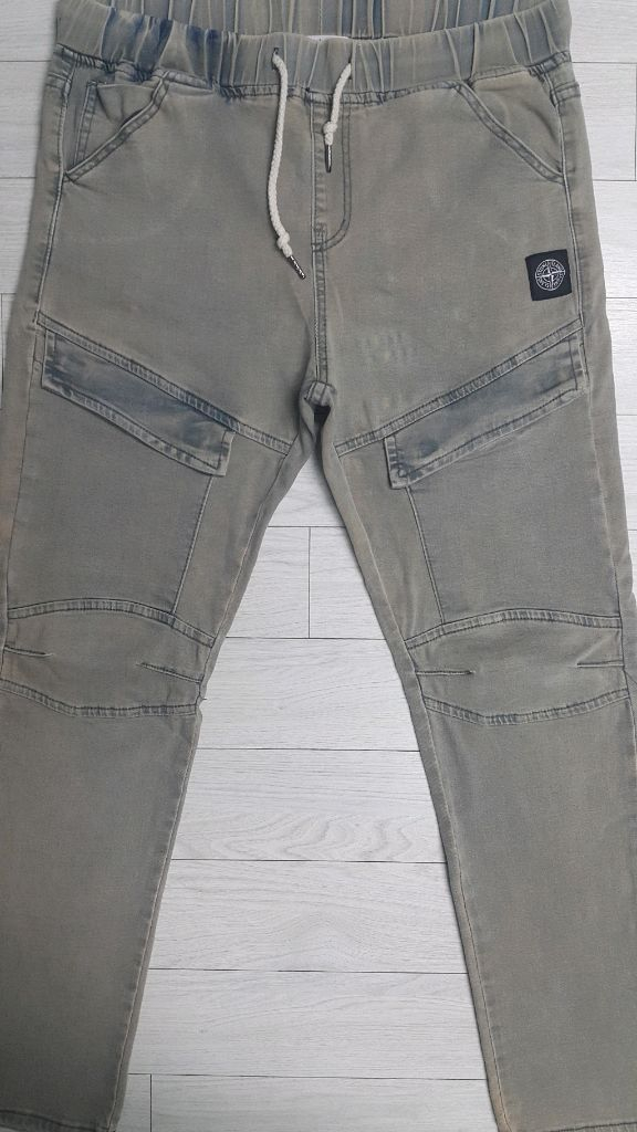 스톤 아일랜드(사방스판) 카고청바지 32~33인치(No.52)드라이완료!--0