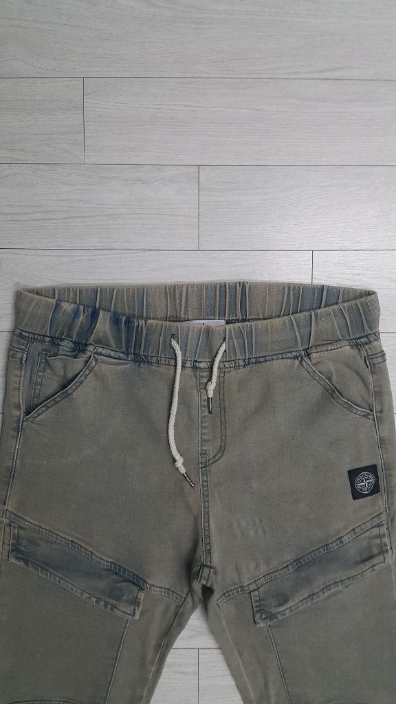 스톤 아일랜드(사방스판) 카고청바지 32~33인치(No.52)드라이완료!--1