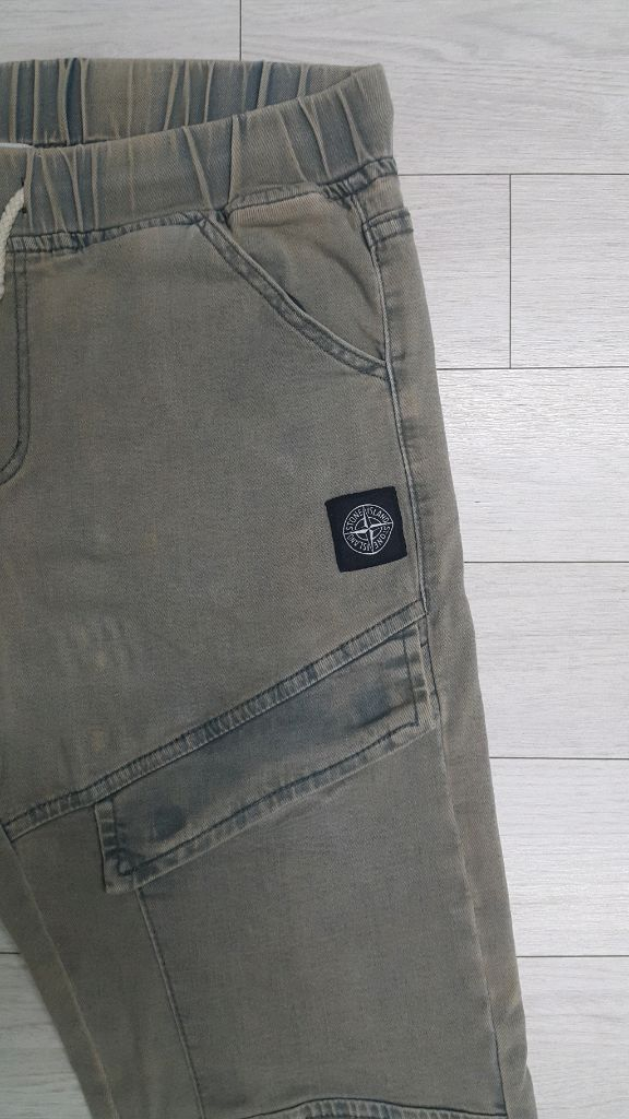 스톤 아일랜드(사방스판) 카고청바지 32~33인치(No.52)드라이완료!--4