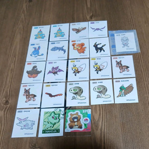 무료배송 포켓몬띠부씰 1개 선택 포켓몬 시즌3 띠부띠부씰 이미지