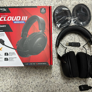 HyperX Cloud III Wireless 하이퍼X 클라우드3 무선 게이밍 헤드셋