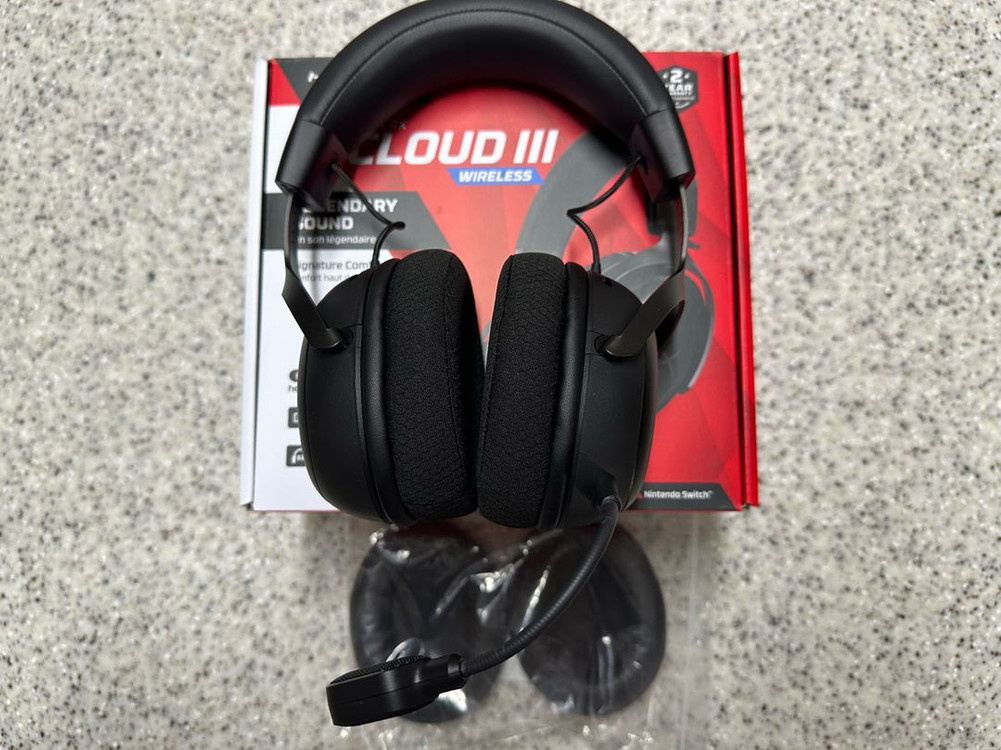 HyperX Cloud III Wireless 하이퍼X 클라우드3 무선 게이밍 헤드셋--3