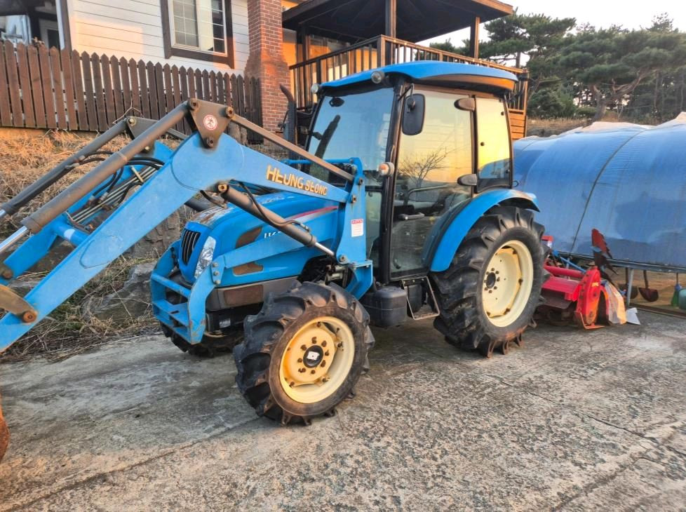 (급매)LS트랙터 52마력(로우더+로터리) 트렉터--2