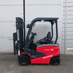1.5톤 전동지게차 니찌유 자동발편개식장착 2021년식 이미지