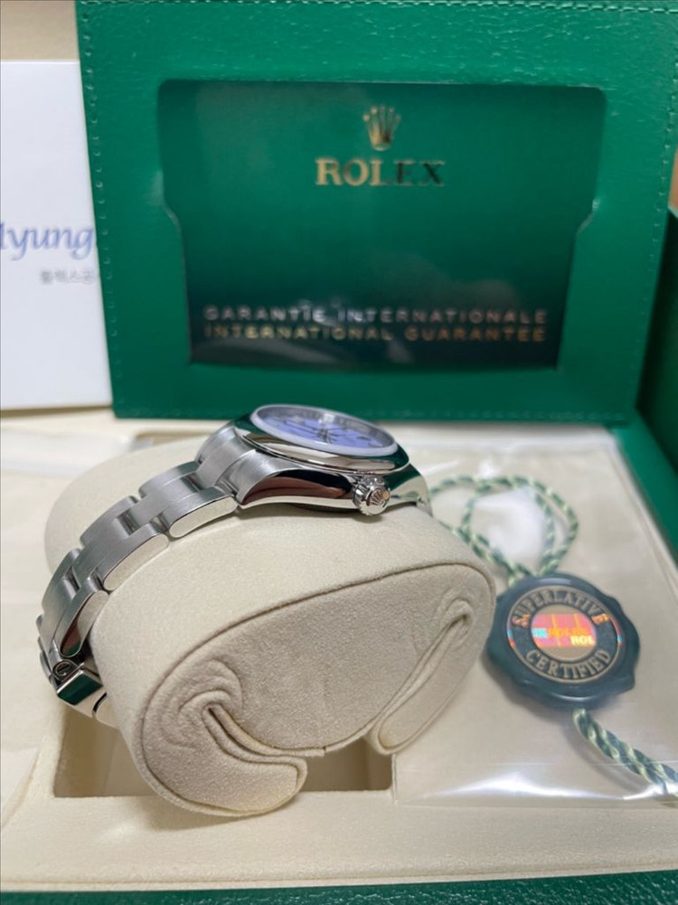 새상품 선물용 롤렉스 276200 오피28 라벤더판 판매합니다~~--5