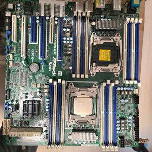 ASROCK용 서버 마더보드 EP2C612D16-2L2T (cpu,쿨러, m.2추가슬롯 드림)