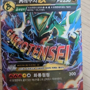 포켓몬카드 M레쿠쟈 EX RR 이미지