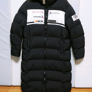 [3XL] 데상트 아우디 롱패딩점퍼 블랙1499 이미지