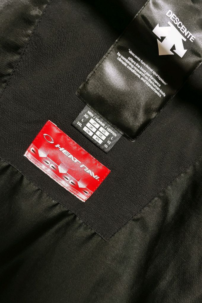 [3XL] 데상트 아우디 롱패딩점퍼 블랙1499 이미지