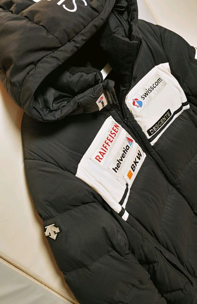 [3XL] 데상트 아우디 롱패딩점퍼 블랙1499 이미지