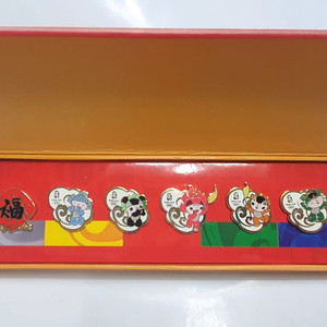 2008 베이징 올림픽 기념 뱃지 세트 이미지