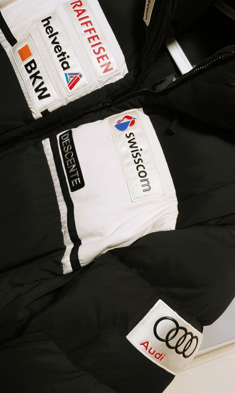 [3XL] 데상트 아우디 롱패딩점퍼 블랙1499 이미지