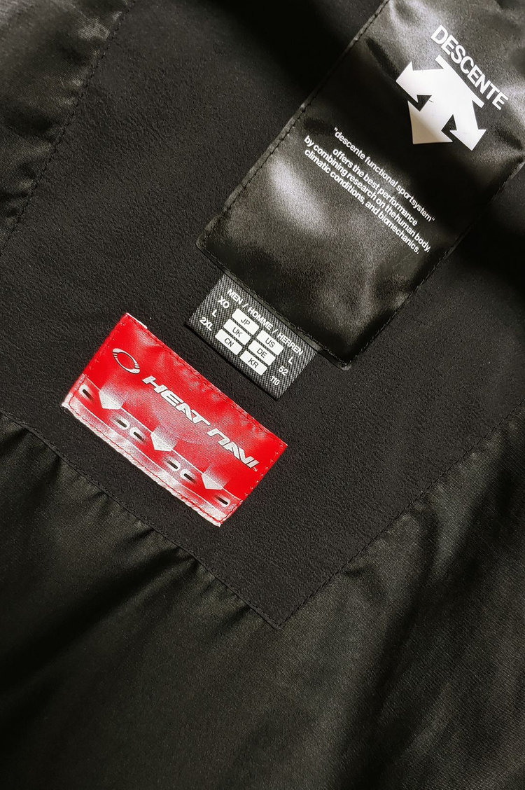 [3XL] 데상트 아우디 롱패딩점퍼 블랙1499 이미지