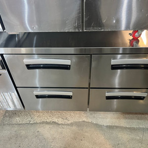 서랍형냉장고 1500 간냉식 서랍식냉장고 카페 테이블 작업대 냉장고 라셀르 4도어