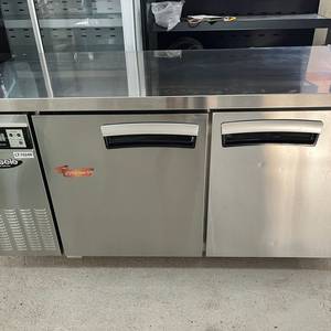 라셀르 테이블냉장고 카페작업대냉장고 1500 2도어 올스텐 간냉식 업소용 중고