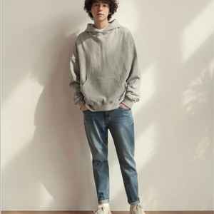 새상품 하프크라이즈 청바지 레이아웃 HALBKREIS LAYOUT 테이퍼드핏 데님 팬츠 DP T908 914686