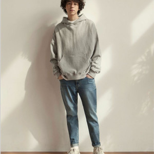 새상품 하프크라이즈 청바지 레이아웃 HALBKREIS LAYOUT 테이퍼드핏 데님 팬츠 DP T908 914686