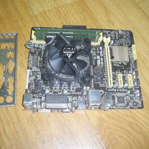 ASUS H81 메인보드 + CPU i5 4460 쿨러 세트