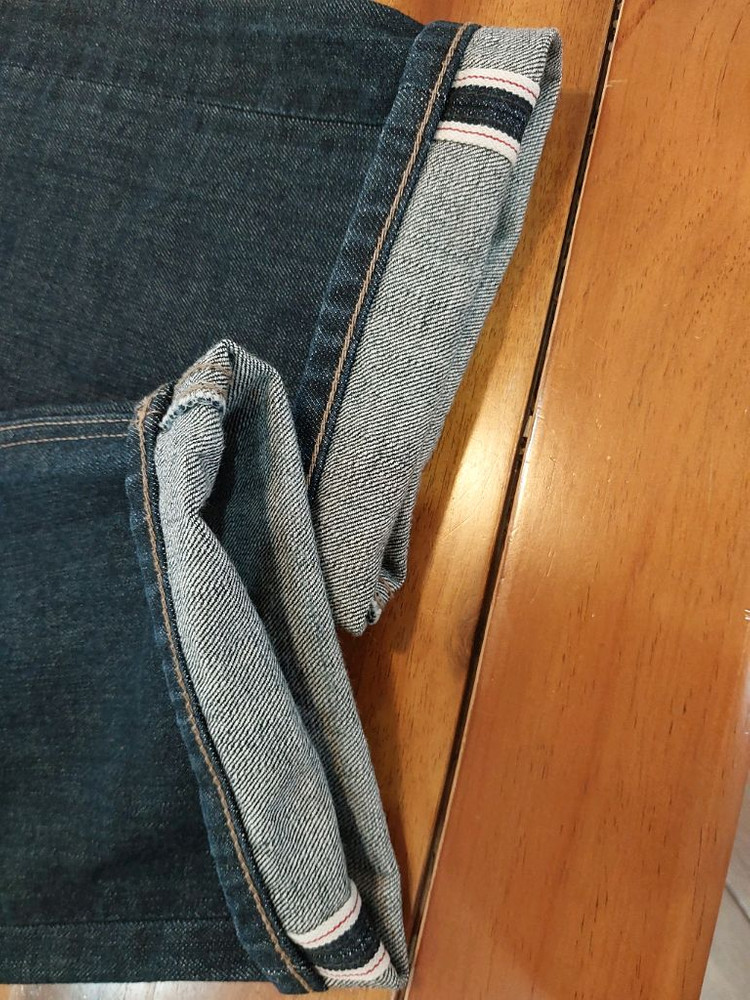 스파오 레귤러 스트레이트 셀비지 데님팬츠 28, 30 사이즈 두 벌 일괄 택포2만 이미지