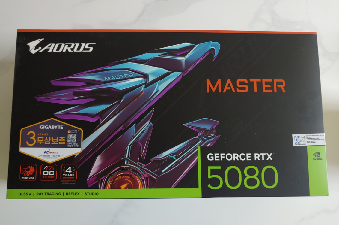 라이젠 9850X3D / 기가바이트 X870 어로스엘리트 / 지포스 RTX 5080--4