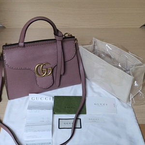 (미사용)구찌 크로스백/탑핸들 미니백 새상품급 정품(영수증O)프라다루이비통디올고야드샤넬셀린느보테가발렌시아가생로랑가방