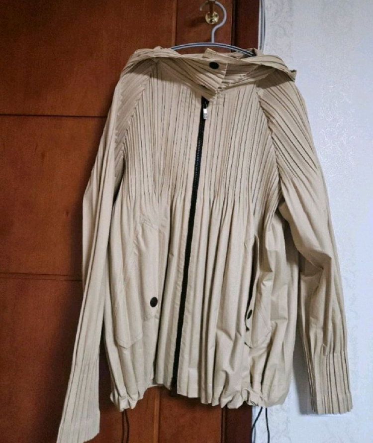 플리츠플리즈 저운티후드쟈켓--1
