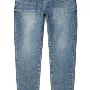 [새상품] 남성 하프크라이즈 청바지 데님 팬츠